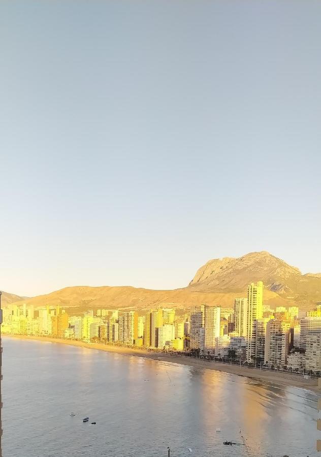 Apartamento con Preciosas vistas para 4 personas Benidorm Exterior foto