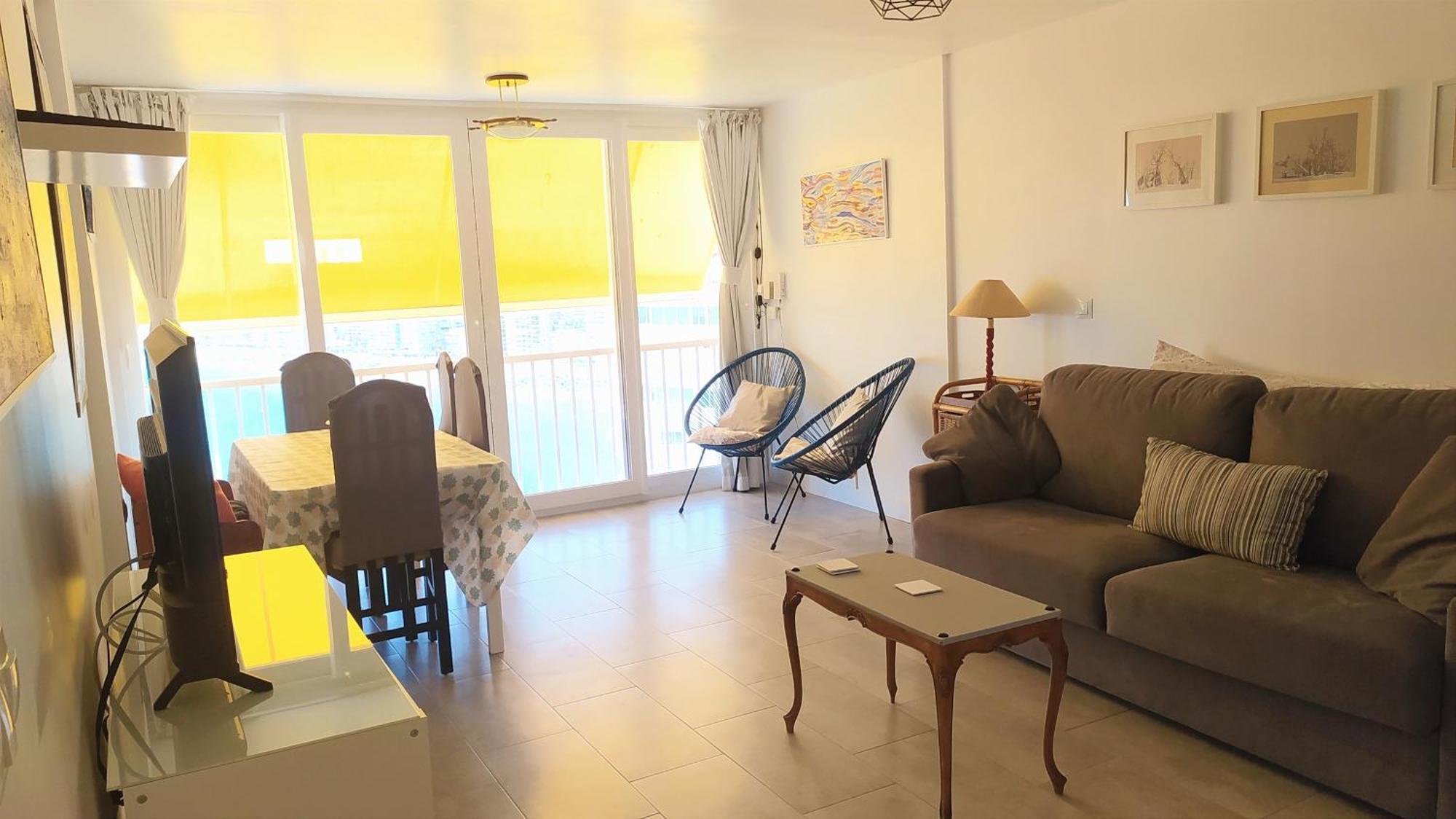Apartamento con Preciosas vistas para 4 personas Benidorm Exterior foto